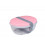 MEPAL Ellipse saladbox - pink nordic Ovaal - TU UC