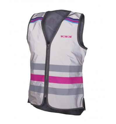 WOWOW Lucy - Fluo vest full reflect - XS