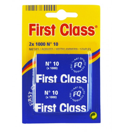FIRST CLASS Nietjes nr 10 - 2 doosjes