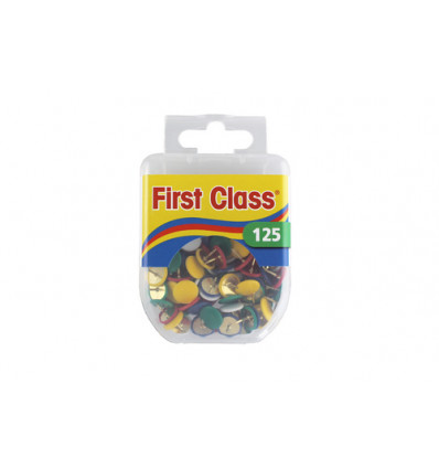 FIRST CLASS Duimspijkers kleur - 125st.