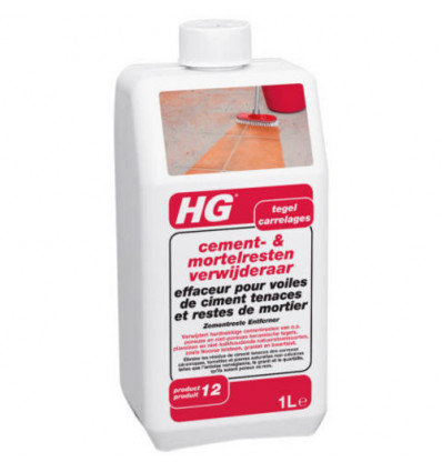 HG tegel cementresten verwijderaar 1l nr.12 cementsluierverwijderaar