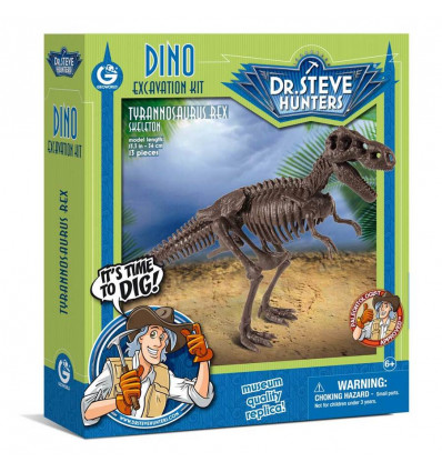 Dino excavation kit - T-Rex skelet