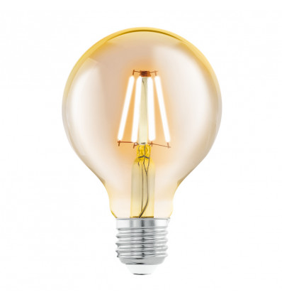 EGLO LED Lamp Vintage - E27 G80 4W 2200K amber 11556/9002759115562 lichtbron