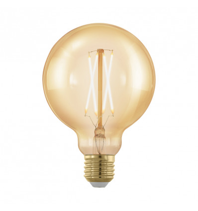 EGLO LM E27 LED lamp G95 4W 1700K amber 11693/9002759116934 LED lichtbronnen