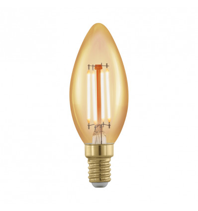 EGLO - LM E14 LED 4W C35 1700K kerze amber 11698/9002759116989 lichtbron