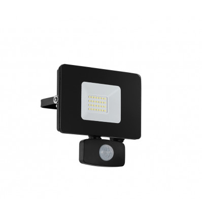 Eglo FAEDO 3 - LEDstraler m/sensor 20W -zwart buitenverlichting