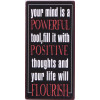 Magneet - Your mind is a powerful tool - 5x10cm
