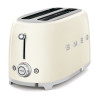 SMEG broodrooster - creme - 2 gleuven toaster voor 4 sneden 2x4