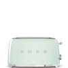 SMEG broodrooster 2x4 - watergroen toaster voor 4sneden