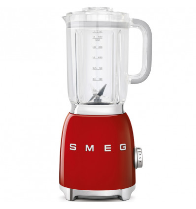 SMEG Blender 1.5L - rood voor smoothie en crushed ice TU UC BLF03RDEU