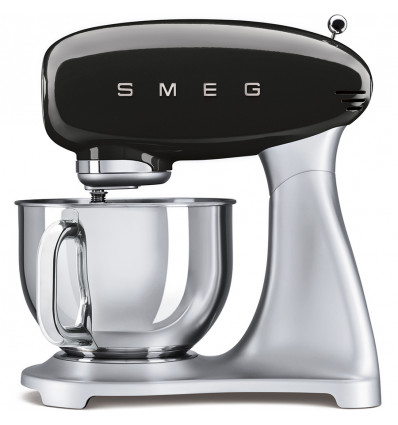 SMEG keukenmachine 4.8L - zwart keukenrobot TU UC