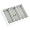 STACKERS Premium 3sect - 25x18x6cm - wit juwelen stapelbare doos