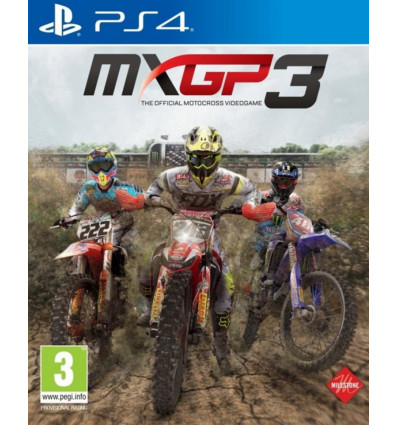 PS4 MXGP 3-Official Motocross Videogame