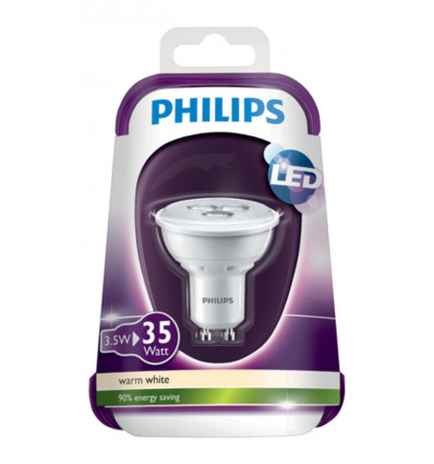 PHILIPS LED Lamp - 35W GU10 WW 230V 36D ND/4 8718699774158 929001217855 / LED