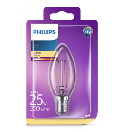 PHILIPS LED Lamp classic 25W B35 E14 WW CL ND RFSRT4 8718699777531