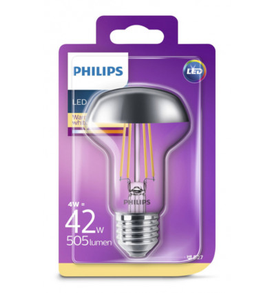 PHILIPS LED Lamp classic - 42W R63 CM E27 WW ND 8718699773595 929001350603