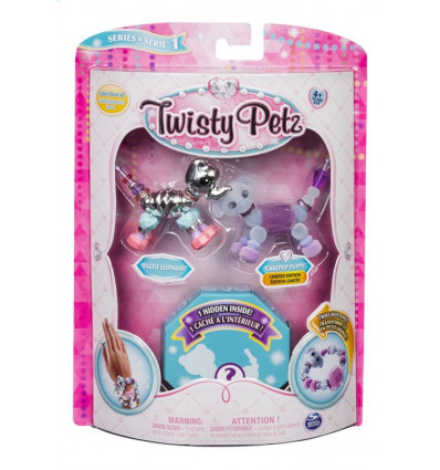 Twisty Petz - Set/3 armbanden