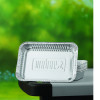 WEBER - Lekbakjes aluminium klein - 10st 086706 -3.6x15.2x21.8cm opvangen vet