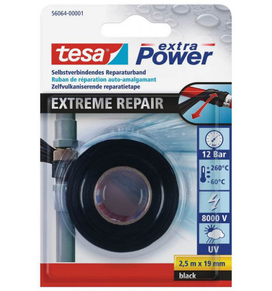 TESA extra power extreme repair 2,5m x 19mm transparant