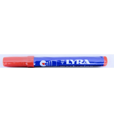 LYRA merkstift mark+sign 1-4mm rood