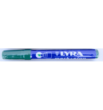 LYRA merkstift mark+sign 1-4mm groen