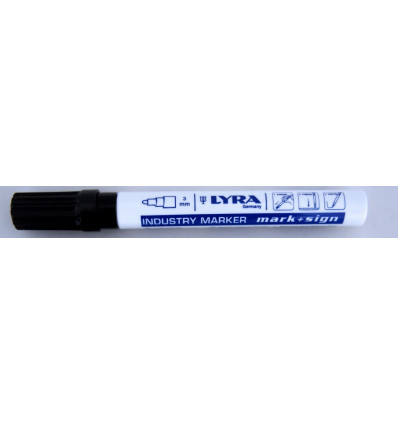 LYRA merktstift mark+sign 3mm blauw