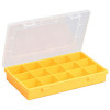 ALLIT europlus basic 29/15 geel assortimentenbox met verdelingen 29x18.5x4.6cm