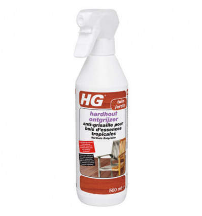 HG hardhout ontgrijzer spray 500ml