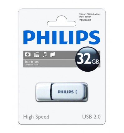 PHILIPS USB 2.0 32GB - snow edition grey