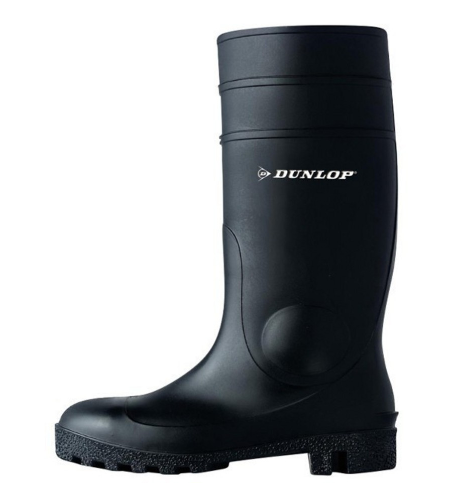 Dunlop PROTOMASTOR Laarzen - 47 - zwart stalen neus waterdicht - anti slip Europoint BVBA