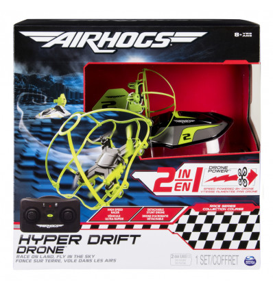 AIR HOGS - Hyper drift drone (2in1)