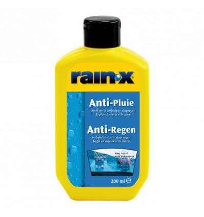 RAIN-X anti regen - 200ml verbetert het zicht door regen af te stoten 03579