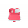 MEPAL Campus lunchbox 750ml - roze deksel drukknop 17.8x13,2x6.1cm