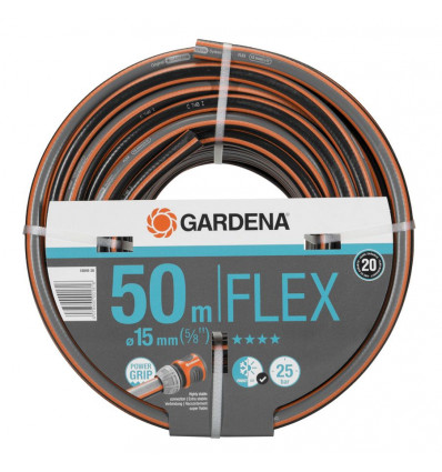comfort flex 15mm tuinslang 5/8 50meter hoogwaardig materiaal power grip profiel