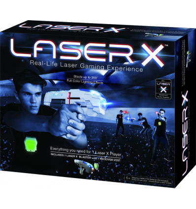 Laser X - single - lasergame - schiet je tegenstander tot een afstand van 200m