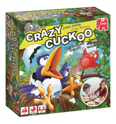 Crazy cuckoo kinder aktiespel vanaf 10J van 2-4 spelers