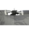 BoCamp Windscherm CAIRA 3vak- 500x140cm - met draagtas en bovenliggers