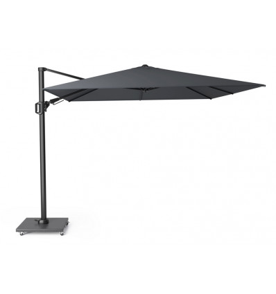 CHALLENGER T2 parasol 3x3m - antraciet/ antraciet excl. voet