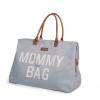 CHILDHOME Mommy bag tas- grijs/ offwhite - hippe verzorgingstas - luiertas