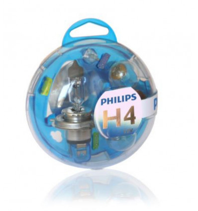 PHILIPS Autolampenset H4 12V - essential box