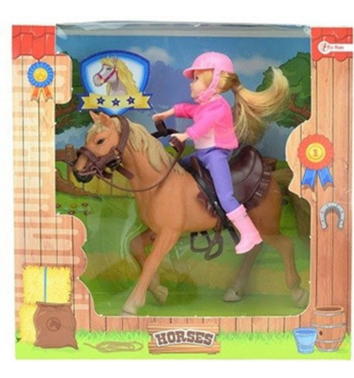 Meisje op paard