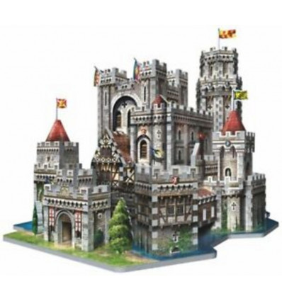 WREBBIT King Arthur Camelot - 3D puzzel 865st.