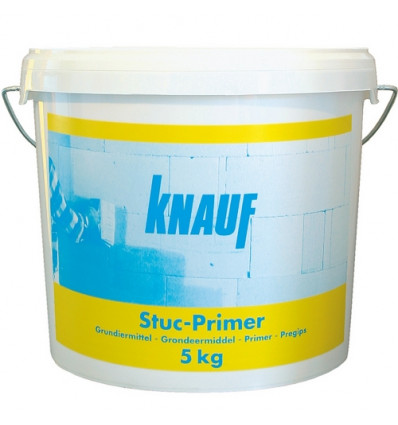 KNAUF Stuc-primer - 5kg (emmer) aanbrengen v/e coating/kleven gipsplaat