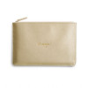 PERFECT POUCH Champagne! - metallic gold