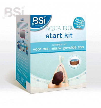 BSI Aqua pur - deluxe startkit jacuzzi - voor een nieuw gevulde SPA