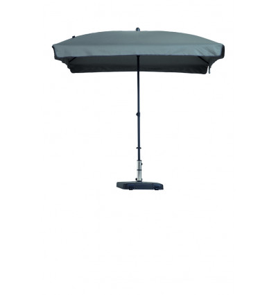 Madison PATMOS parasol luxe - 210x140cm-l.grijs excl.voet rechthoekig model tulu