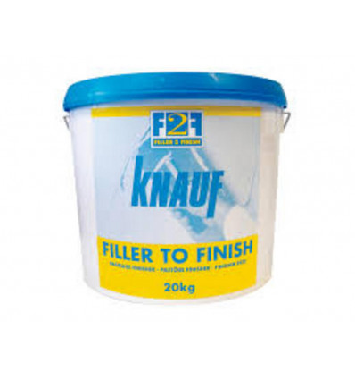 KNAUF F2F filler to finish pasta - 20kg /voegpasta ook voor spatelen plaatopp.