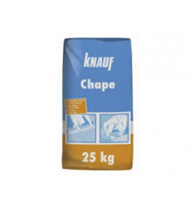 KNAUF Chape 25kg - droog mengsel van cement, zand& toeslagstoffen- gebruiksklaar