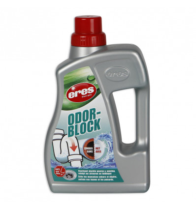 ERES Odor block - 1L anti vieze geuren reiniger voor afvoerbuizen en putjes
