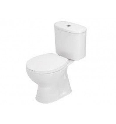 WC-Pack OVALINO - 3/6L Breedte 38.5cm duoblokreservoir muuruitlaat toilet